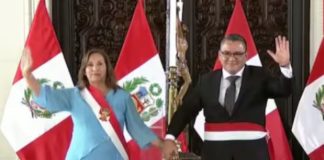 Juan José Santivañez asumió ayer el cargo de ministro del Interior