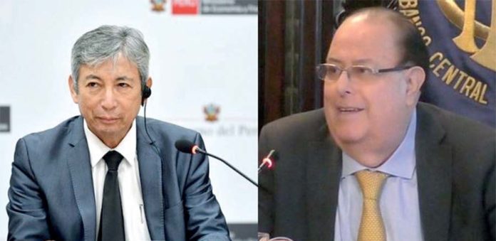 Julio Velarde y José Arista