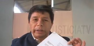 PJ volvió a ‘chotear’ recursos de Castillo Pedro Castillo