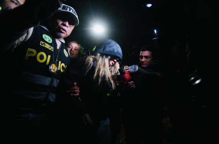 Jackeline Salazar: “Gracias a la Policía, a mi familia”