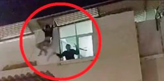 Se arrojó de tercer piso para no ser violada