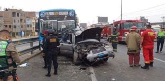 Un muerto en triple choque Un muerto en triple choque