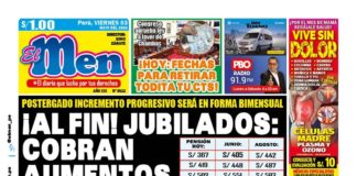 Portada Diario El Men (03/05/2024)