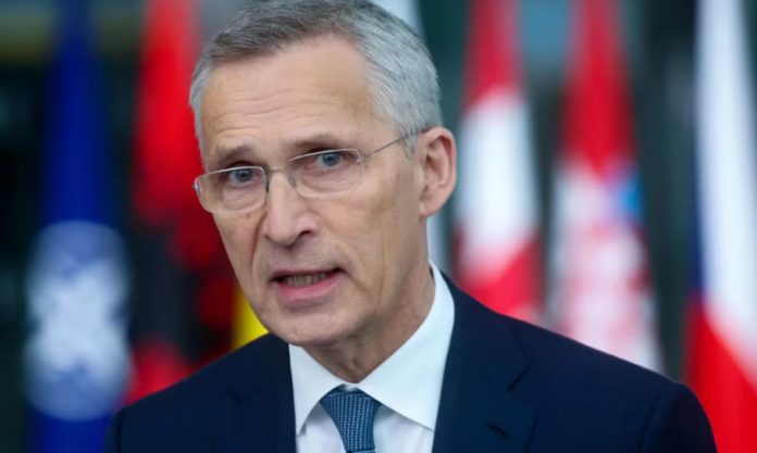 Secretario general de la OTAN hablo por Ucrania