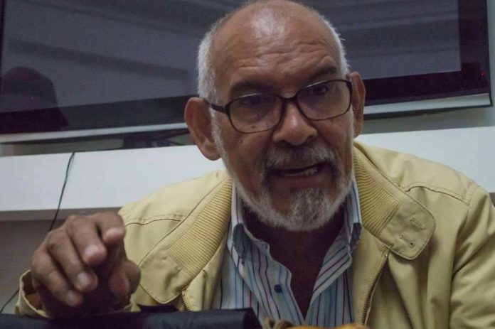 William Valverde del Centro Federado de Jubilados de Perú