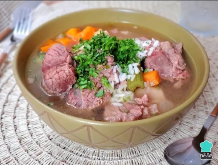caldo de cordero