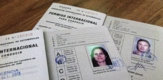 licencia de conducir Internacional