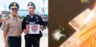 Policia salva a mujer en río Nanay en Loreto tras lanzarse desde 40 metros de altura