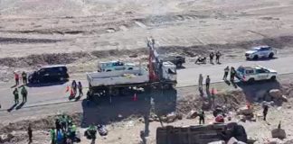 Miniván accidente fatal en Arequipa