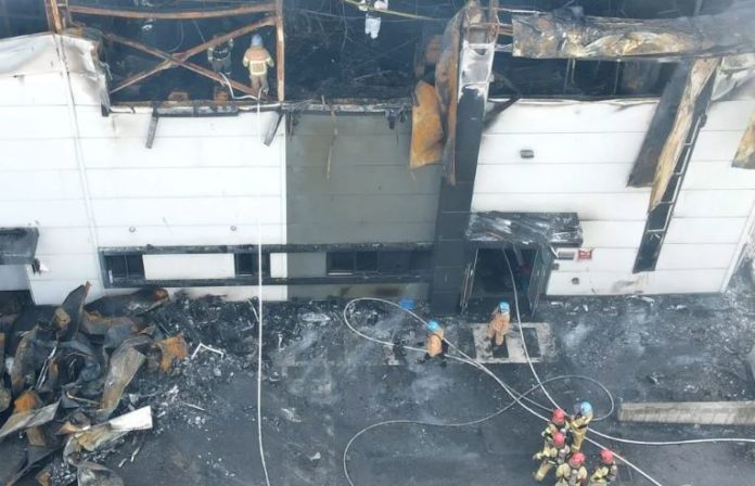 22 fallecidos tras incendio en fábrica de Corea del Sur