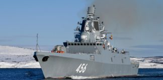 Navío ruso llega a La Habana