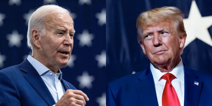 Joe Biden y. Donald Trump se sacaron los trapos sucios en debate presidencial