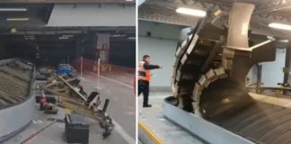 Colapsa banda de equipaje en Aeropuerto Jorge Chávez Colapsa banda de equipaje en Aeropuerto Jorge Chávez