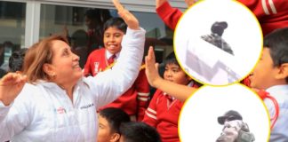 Dina Boluarte llevó francotiradores a colegio