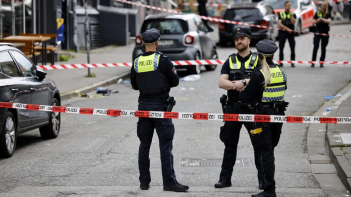 Disparan a hombre con hacha en Eurocopa