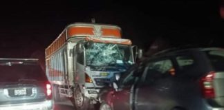 Dos muertos tras accidente en Carretera