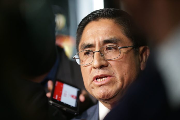 César Hinostroza fue visto en Bélgica