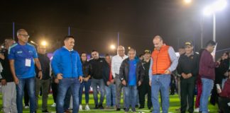 Concluyen renovación del campo deportivo "El Pescador"
