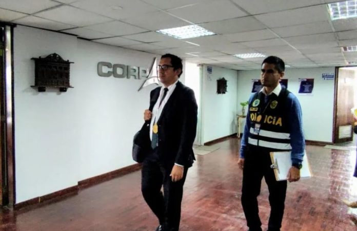 MP hizo diligencia en Jorge Chávez