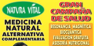 Gran campaña de salud con Natura Vital