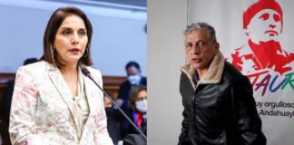 Patricia Juárez y Antauro Humala