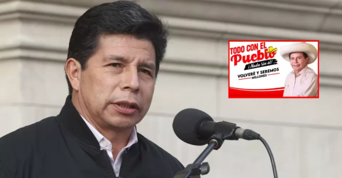 Pedro Castillo confirmó su afiliación al partido 