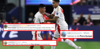 Hinchas critican actuación de Piero Quispe tras derrota de Perú