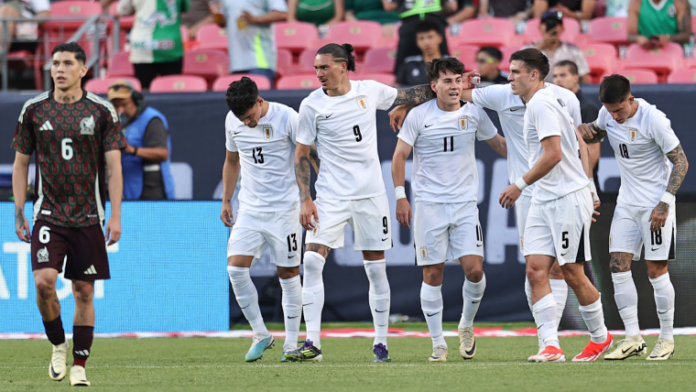 Uruguay le dio una paliza a México previo a la Copa América 2024
