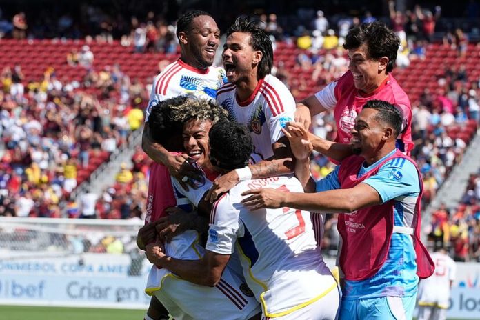 Venezuela remontó 2-1 a Ecuador por la Copa América 2024