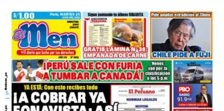 Portada Diario El Men (25/06/2024)