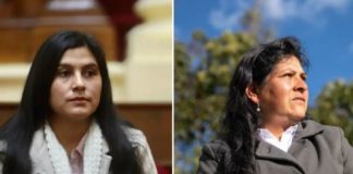 Yennifer Paredes y Lilia Paredes