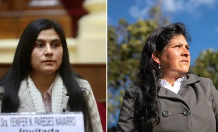 Yennifer Paredes y Lilia Paredes