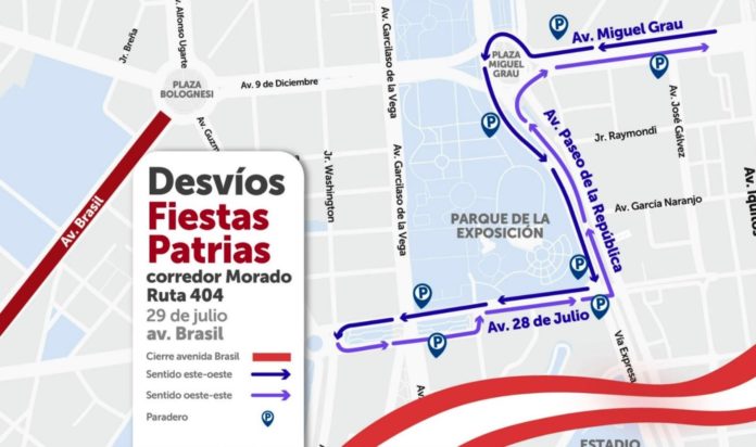 Modificaciones en el transporte público por la Gran Parada y Desfile Cívico Militar 2024