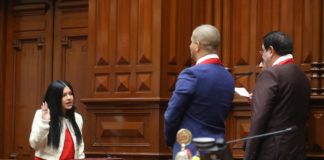 Ariana Orué juró como congresista de la República Ariana Orué juró como congresista de la República