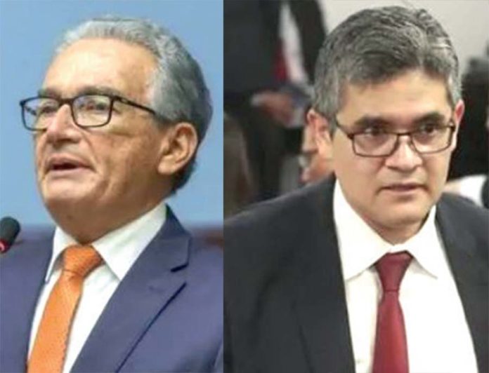 Alejandro Aguinaga y José Domingo Pérez