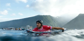 Alonso Correa avanzó sin problemas a la tercera ronda del surf masculino en París 2024