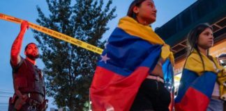 Caracas llora por fraude chavista