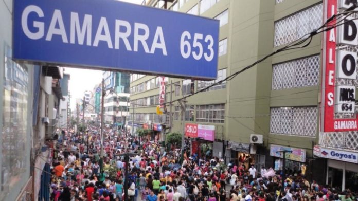 Gamarra prevé aumento en ventas por Fiestas Patrias