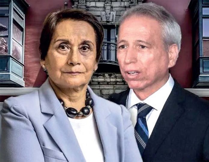 Inés Tello y Aldo Vásquez