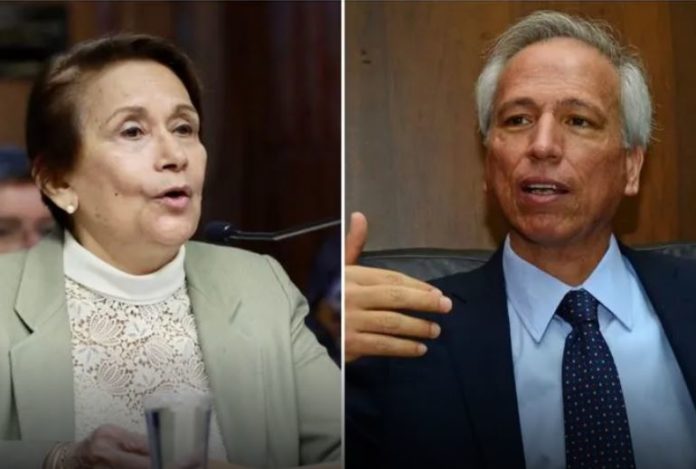 Inés Tello y Aldo Vásquez
