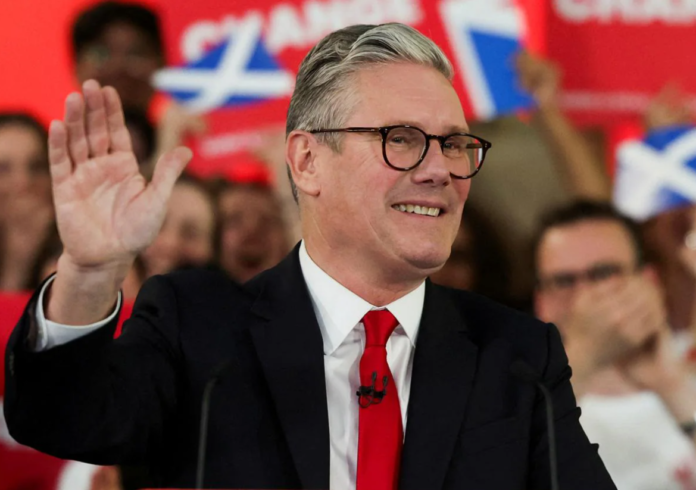 Keir Starmer es el nuevo primer ministro del Reino Unido