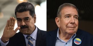 Nicolás Maduro y Edmundo González Urrutia