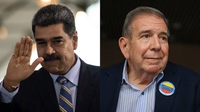 Nicolás Maduro y Edmundo González Urrutia