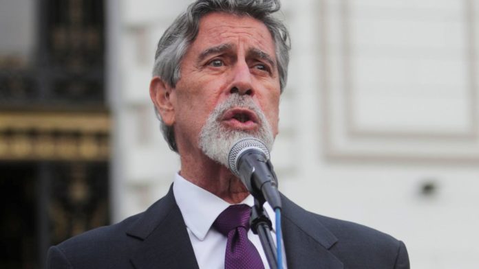Congreso busca inhabilitar a Francisco Sagasti