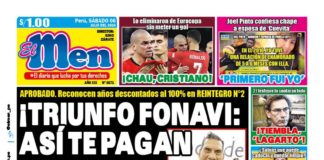 Portada Diario El Men (06/07/2024)