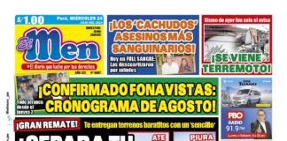 Portada Diario El Men (24/07/2024)