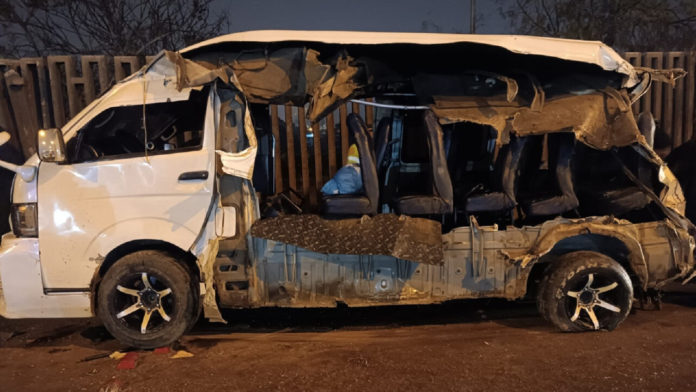 Más de una docena de heridos tras aparatoso choque en la Autopista Ramiro Prialé