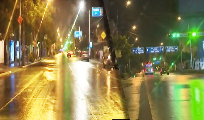 Lima presencio intensa lluvia en la madrugada Lima presencio intensa lluvia en la madrugada