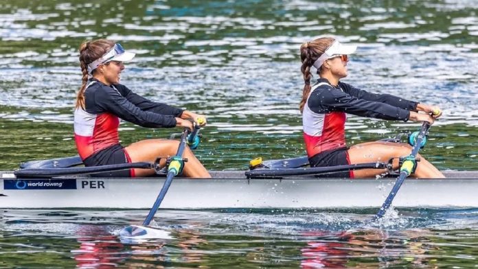 Alessia y Valeria Palacios buscarán las semifinales en el repechaje de doble scull ligero en París 2024