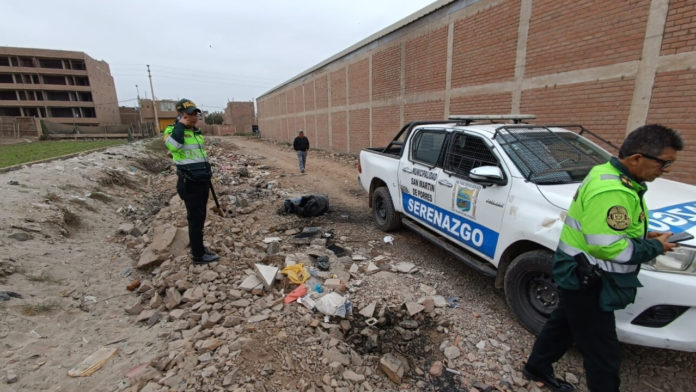 SMP: Hombre fue hallado sin vida dentro de un costal